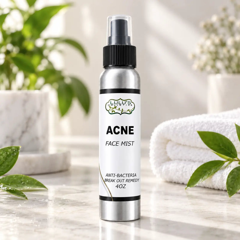 Lulu’s Holistics Lulu's Holistics Clarifying Witch Hazel & Tea Tree Blemish Face Mist (4oz) Light Gray Acne / 1-Bottle,Acne / 2-Pack,Acne / 3-Pack