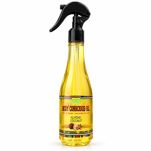 Lulu’s Holistics Almond Coconut Body Oil – Lightweight Moisturizing Oil body oil White Smoke 1 (8oz bottle),2 (8oz bottles),3 (8oz bottles),4 (8oz bottles)