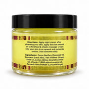 Lulu’s Holistics Lulu's Holistics Even-Tone Night Cream Advanced Barrier Recovery Vault (2oz) facial moisturizer Black 1-Jar,2-Pack,3-Pack