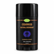 Lulu’s Holistics Lulu's Holistics Cedarwood & Coconut Aluminum-Free Natural Deodorant (2.25oz) Deodorant Black 1-Stick,2-Pack,3-Pack
