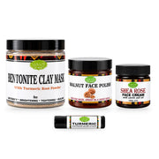Lulu’s Holistics Lulu's Holistics Ultimate Skin Detox & Glow Routine Complete 4-Piece Set skincare bundle White Smoke