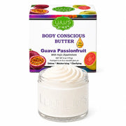Lulu’s Holistics Lemon Turmeric Whipped Body Butter – Target Uneven Tone & Glow Lotion & Moisturizer White Smoke Guava / 1-Jar