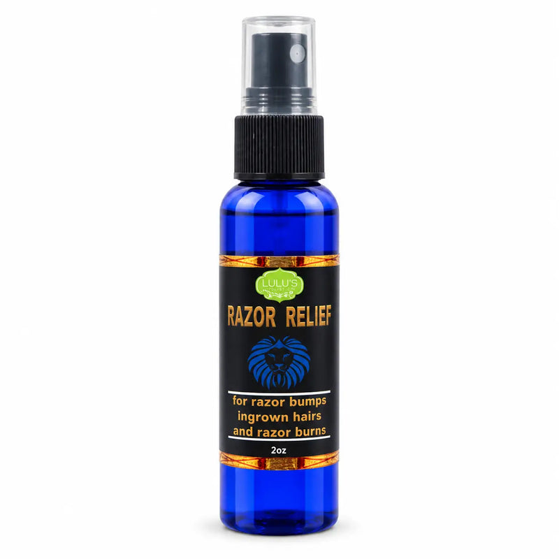 Lulu’s Holistics Lulu's Holistics Men's Razor Relief Soothing Post-Shave Mist (2oz) razor relief White Smoke 1-Bottle,2-Pack Size,3-Pack Size