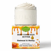 Lulu’s Holistics Oatmeal & Honey Whipped Mango Body Butter – Non-Greasy, Gentle Hydration Lotion & Moisturizer White Smoke Oatmeal / 1-Jar,Oatmeal / 2-Pack,Oatmeal / 3-Pack,Oatmeal / 5-Pack,Coconut / 1-Jar,Coconut / 2-Pack,Coconut / 3-Pack,Coconut / 5-Pack,Orange / 1-Jar,Orange / 2-Pack,Orange / 3-Pack,Orange / 5-Pack,Secrets / 1-Jar,Secrets / 2-Pack,Secrets / 3-Pack,Secrets