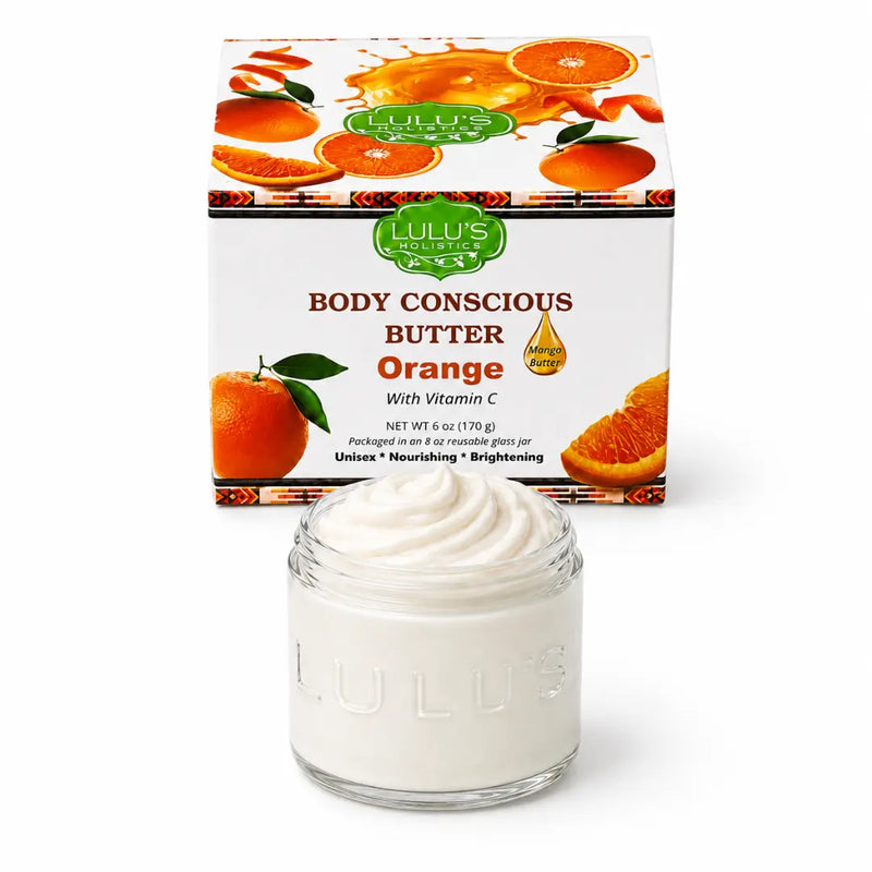 Lulu’s Holistics Raspberry Lemonade Whipped Body Butter – Nourishing, Skin-Softening Care Lotion & Moisturizer White Smoke Orange / 1-Jar