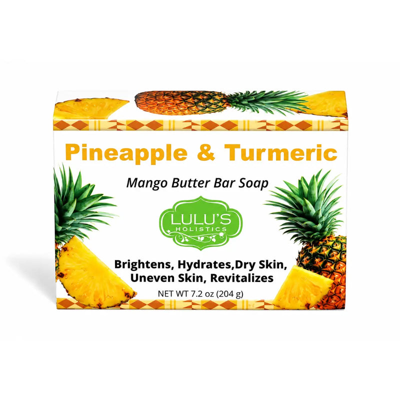 Lulu’s Holistics Pineapple Turmeric Mango Butter Bar Soap – Brightening Cleanse Bar soap White Smoke Pineapple / 1 Bar,Pineapple / 3-Pack,Pineapple / 6-Pack,Pineapple / 10-Pack,Pineapple / 20-Pack,Orange / 1 Bar,Orange / 3-Pack,Orange / 6-Pack,Orange / 10-Pack,Orange / 20-Pack,Lemon / 1 Bar,Lemon / 3-Pack,Lemon / 6-Pack,Lemon / 10-Pack,Lemon / 20-Pack,Tu