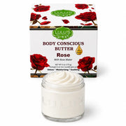 Lulu’s Holistics Coconut Whipped Body Butter – Ultimate Hydration for Dry Skin Lotion & Moisturizer White Smoke Rose / 1-Jar