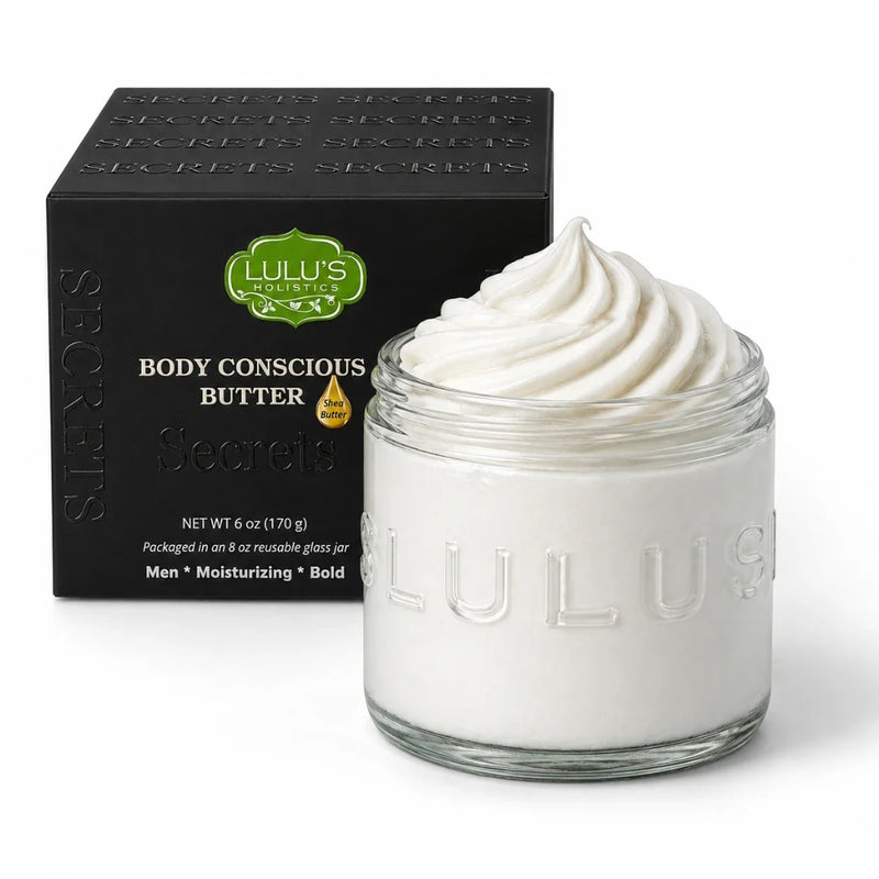Lulu’s Holistics Orange Vitamin C Whipped Mango Body Butter – Non-Greasy, Radiant Skin Lotion & Moisturizer White Smoke Secrets / 1-Jar