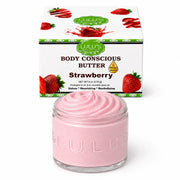 Lulu’s Holistics Pomegranate Mango Kojic Whipped Body Butter – Uneven-Looking Skin Lotion & Moisturizer White Smoke Strawberry / 1-Jar