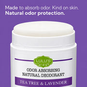 Lulu’s Holistics Underarm Care Deodorant Duo – Lemon Turmeric & Tea Tree Deodorant Lavender