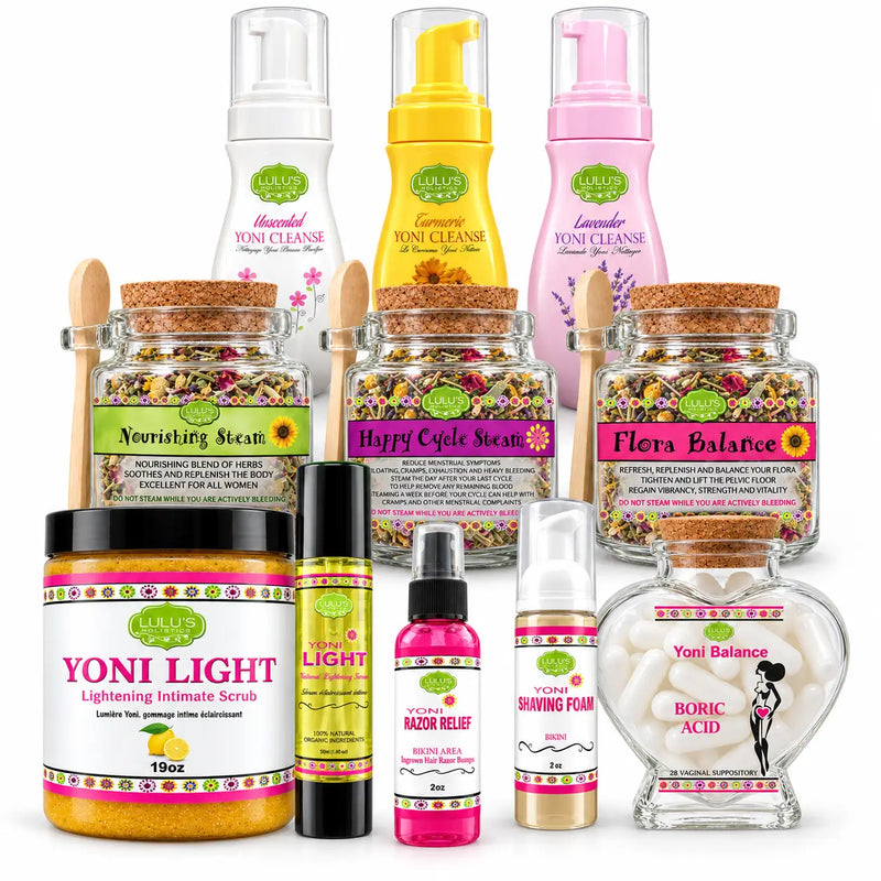 Lulu’s Holistics Yoni Complete Body Care Box-Full Routine body care White Smoke
