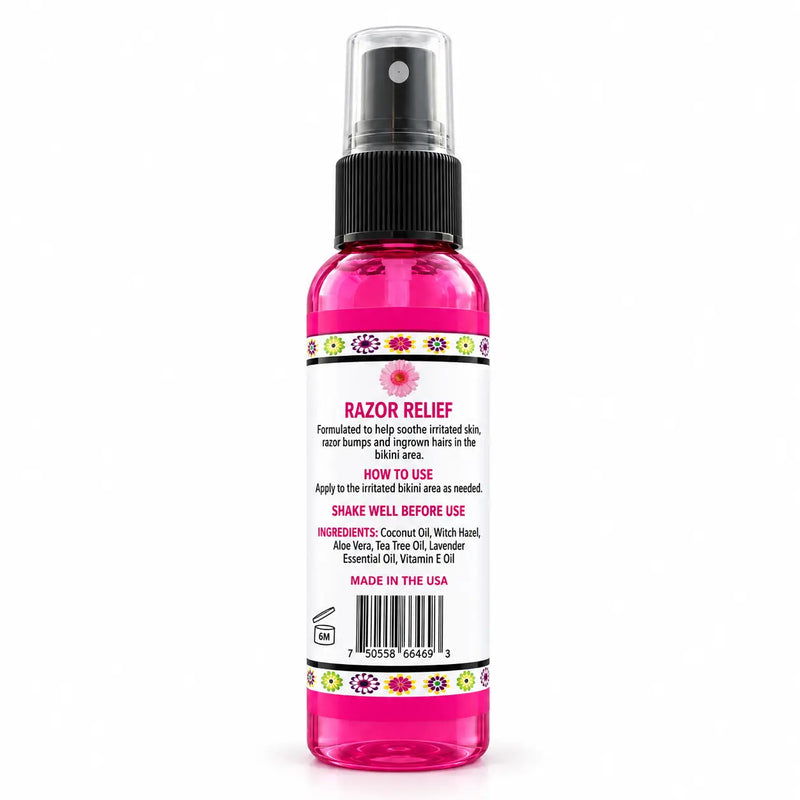 Lulu’s Holistics Yoni Razor Relief – Soothing Post-Shave Care feminine care White Smoke 1 (2oz bottle),2 (2oz bottles),3 (2oz bottles),4 (2oz bottles)
