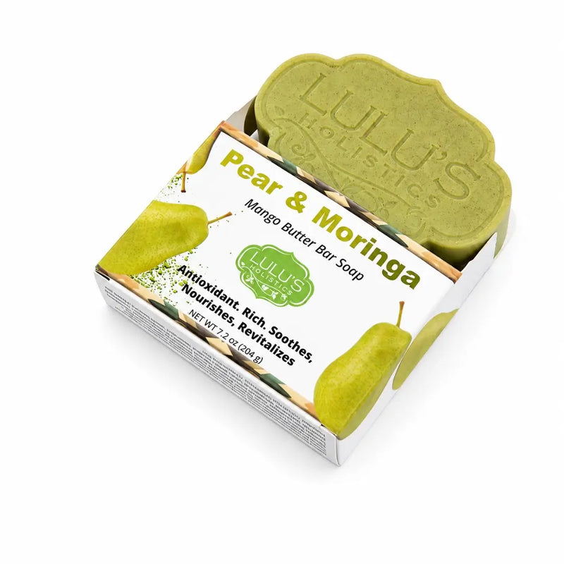 Lulu’s Holistics Guava Passionfruit Turmeric Kojic Shea Butter Bar Soap – Target Uneven Tone & Glow Bar soap White Smoke Pear / 1 Bar