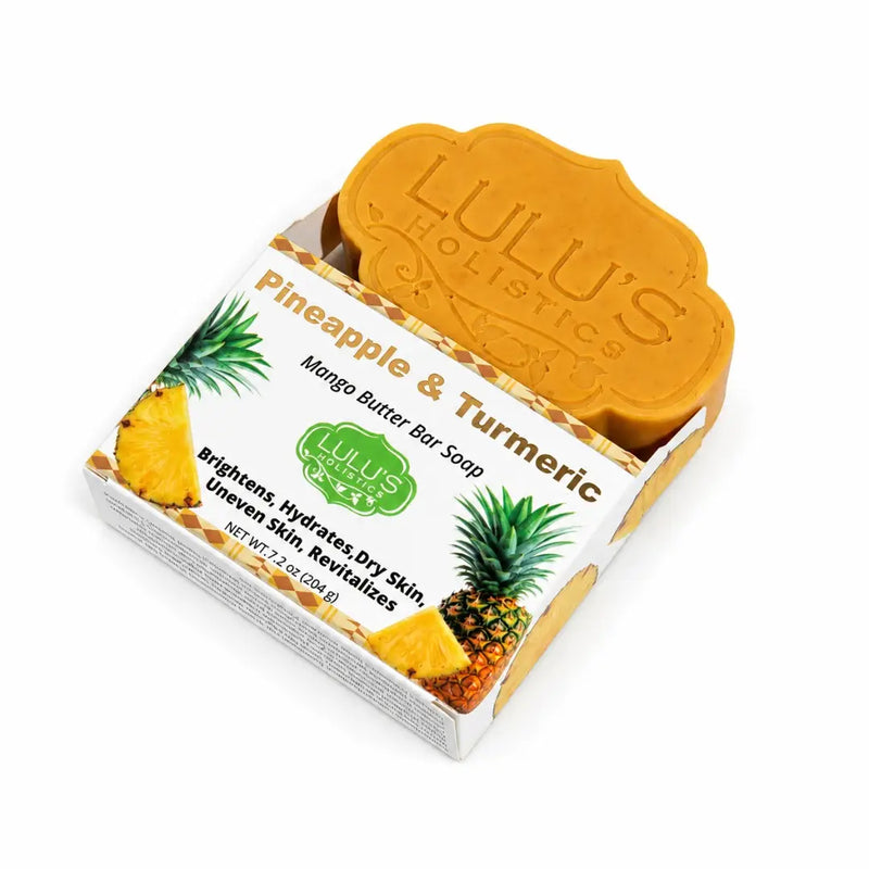 Lulu’s Holistics Raspberry Lemonade Dragon Fruit Shea Butter Bar Soap – Radiant Cleanse Bar soap White Smoke Pineapple / 1 Bar
