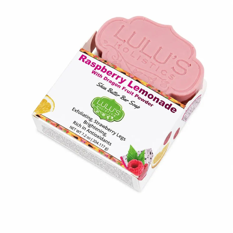Lulu’s Holistics Guava Passionfruit Turmeric Kojic Shea Butter Bar Soap – Target Uneven Tone & Glow Bar soap White Smoke Raspberry / 1 Bar