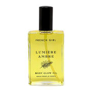 FRENCH GIRL Lumière Body Glow Oil Ambre - 3.4 Oz Body Oil Light Goldenrod