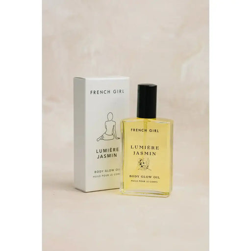 FRENCH GIRL Lumière Body Glow Oil Jasmin 3.4 oz Body Oil Light Gray