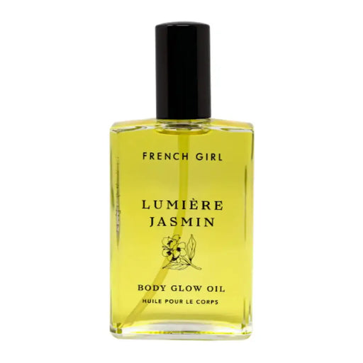 FRENCH GIRL Lumière Body Glow Oil Jasmin 3.4 oz Body Oil Dark Khaki