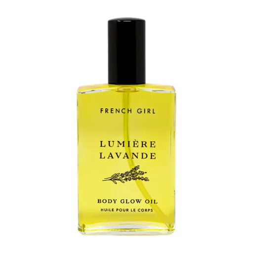 FRENCH GIRL Lumière Body Glow Oil Lavande - 3.4 Oz Body Oil Sandy Brown