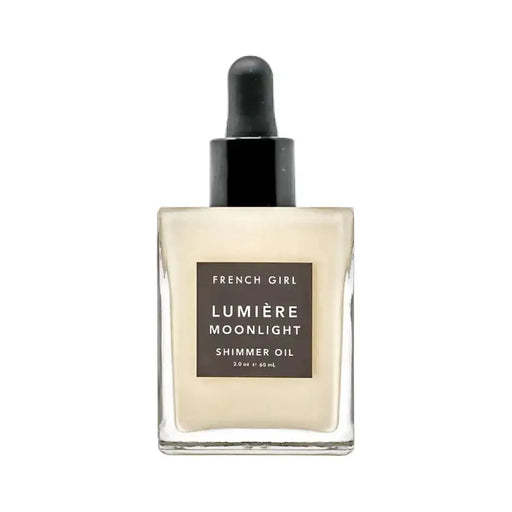 FRENCH GIRL Luminous Shimmer Oil - Moonlight Body Oil Dark Slate Gray