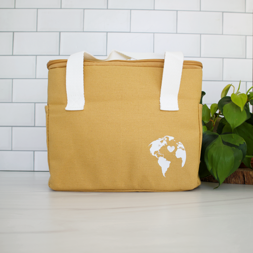 Love of Earth Co. Hemp Lunch Bag Light Gray