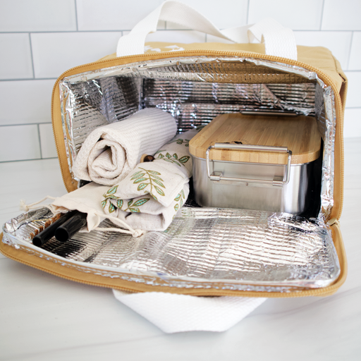 Love of Earth Co. Hemp Lunch Bag Light Gray