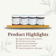 Euphoric Herbals Lush Leche - Breastfeeding Supplement Breastfeeding Capsules White Smoke 7-10 Day Supply,15-20 Day Supply,30-40 Day Supply