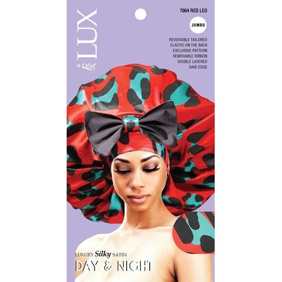 VIP Extensions Lux by Qfitt Day & Night Bonnet (Jumbo) Hair Accessories Light Steel Blue AZTEC (7063),BAROQUE   (7063),CHAIN    (7063),BUTTERFLY    (7063),PURPLE LEO    (7063),RED LEO    (7063),BROWN LEO   (7063),GREY LEO   (7063)