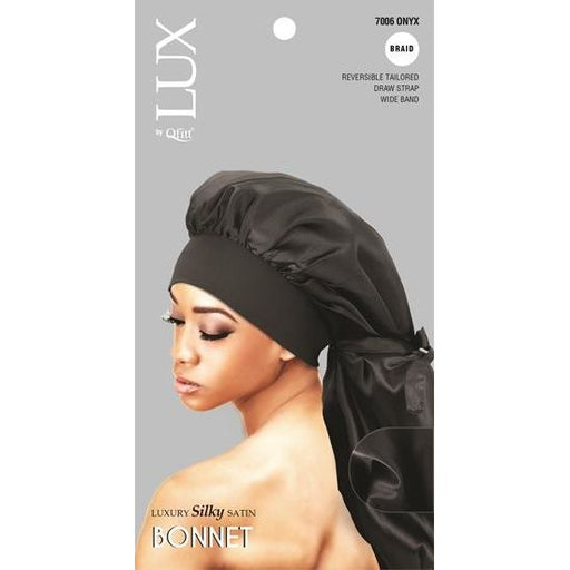 VIP Extensions Lux by Qfitt Silk Bonnet (Braid) 7006 Hair Accessories Gray