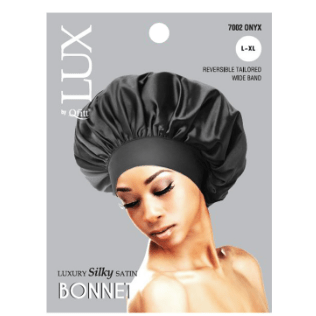 VIP Extensions Lux by Qfitt Silk Bonnet (L-XL) 7002 Hair Accessories Gray