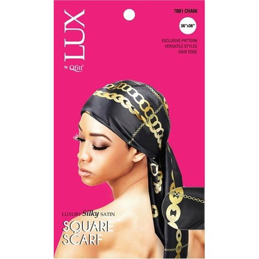 VIP Extensions Lux Square Scarf, 36" x 36" Hair Accessories Violet Red