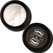 Lather & Wood Shaving Co Caffeine Restoring Eye Cream Men Grooming, Health White Smoke
