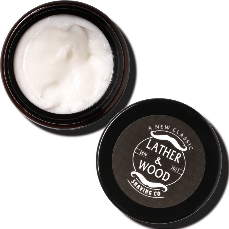 Lather & Wood Shaving Co Caffeine Restoring Eye Cream Men Grooming, Health White Smoke
