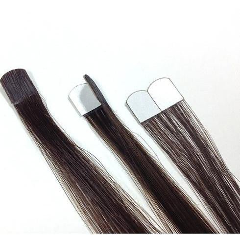 VIP Extensions M-TIP TAPE 10 STRANDS 18'' Hair Extension Accessories White Smoke 6 / STRAIGHT