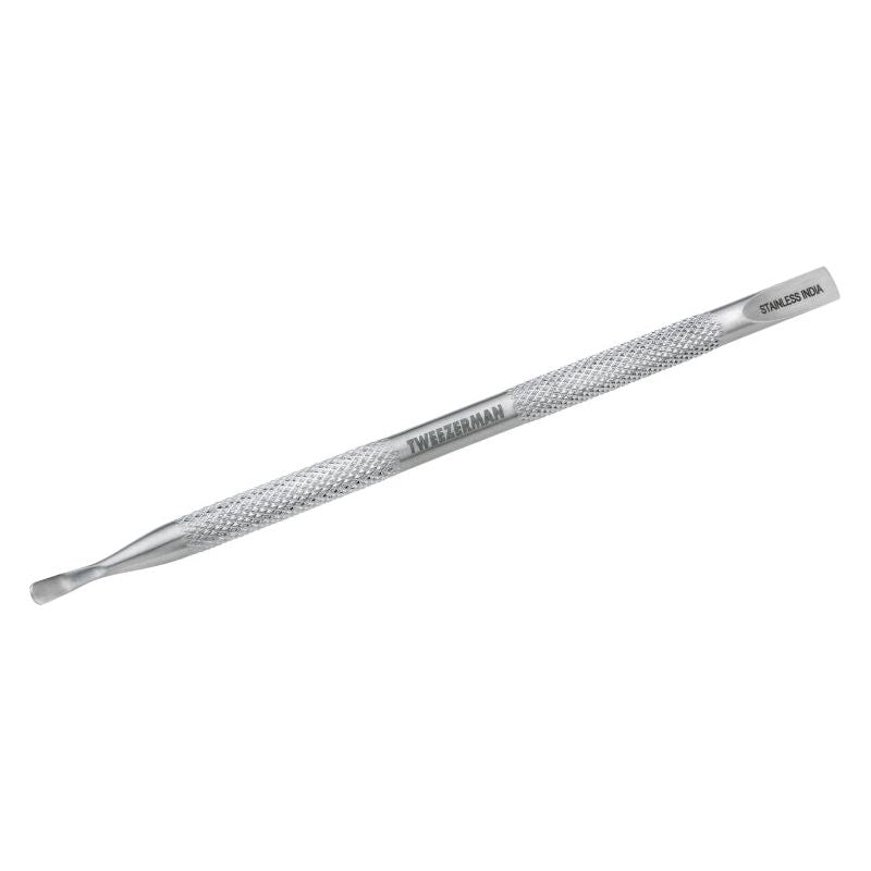 Tweezerman Tweezerman Nail Pushy & Cleaner for Men 0.3 Oz Nail Tool Gray