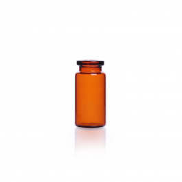 SAMIX 10 mL Amber Glass Vials (Pack of 100) Science & Laboratory Chocolate