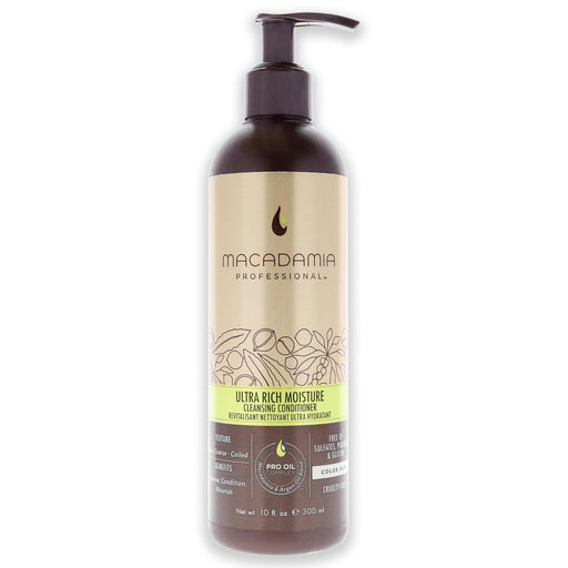 VIP Extensions Macadamia Ultra Rich Moisture Cleansing Conditioner, 10 oz Conditioner White Smoke