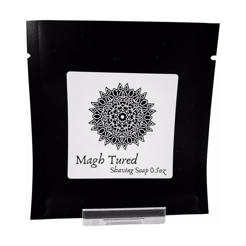 Murphy and McNeil Magh Tured Shaving Soap - by Murphy and McNeil Shaving Soap Black 0.5oz Sample Pouch