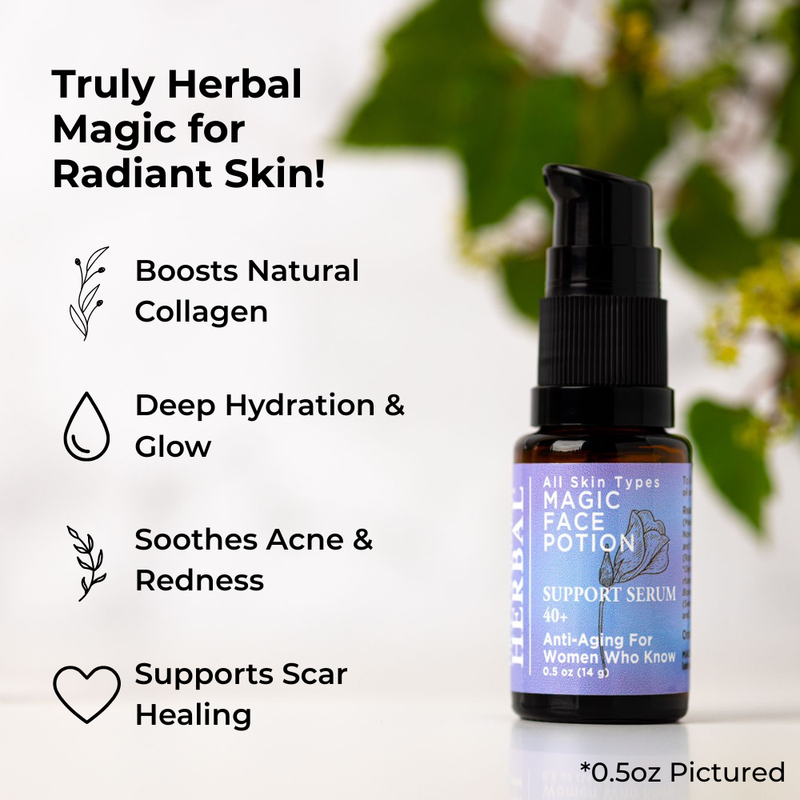 Ora's Amazing Herbal Magic Face Potion, For Women Who Know Face Care White Smoke Without Pump,With Pump