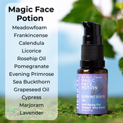 Ora's Amazing Herbal Magic Face Potion, For Women Who Know Face Care Lavender Without Pump,With Pump