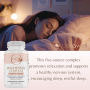 Bellawell Health Magnesium Complex by Bellawell Capsules Misty Rose