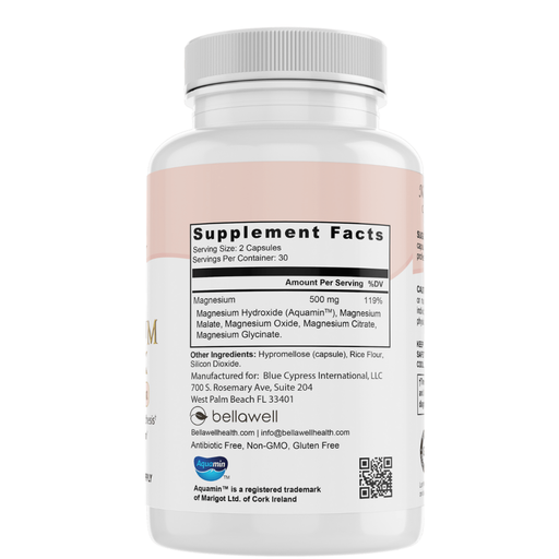 Bellawell Health Magnesium Complex by Bellawell Capsules Lavender