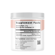 Bellawell Health Magnesium Powder Blend by Bellawell Powder White Smoke