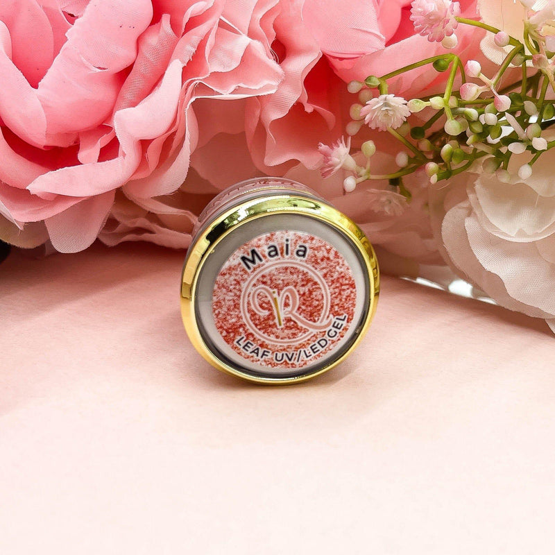 Red Iguana LLC Maia Greek Goddess Gel Nail Art Misty Rose