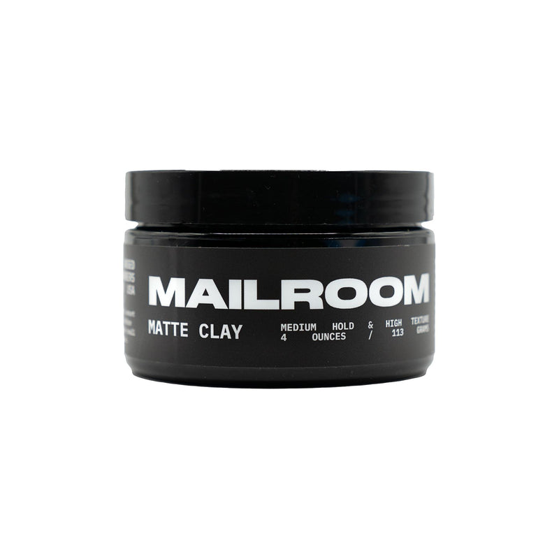 MAILROOM MATTE CLAY Black single,3-pack
