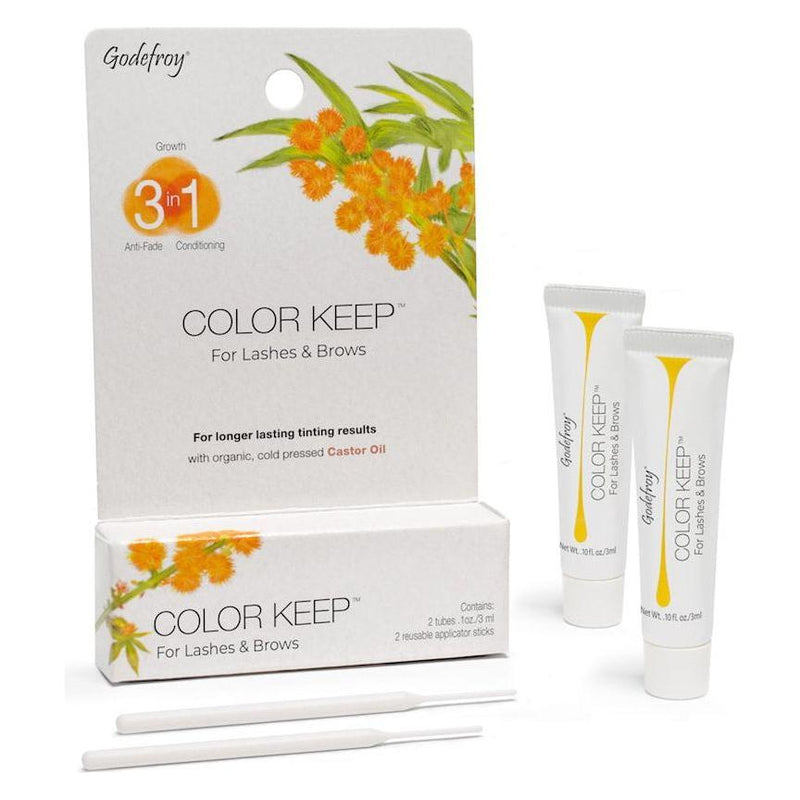 GodefroyBeauty COLOR KEEP FOR LASHES AND BROWS Lash & Brow Growth Treatments Light Gray
