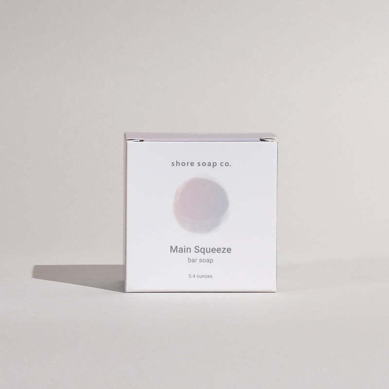Shore Soap Co. Main Squeeze Bar Soap Bar Soap Light Gray