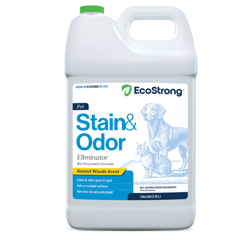 EcoStrong Pet Stain and Odor Eliminator Pet & Animal > Pet Stain & Odor White Smoke Santal Woods / 1 Gallon Jug