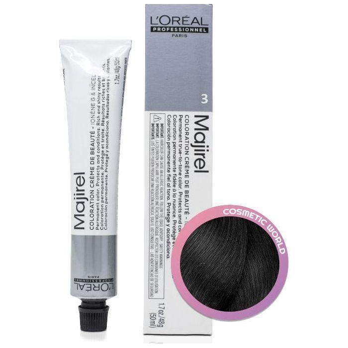 Majirel L'Oreal Professionnel Majirel Permanent Creme Color 3 3N Hair Color Light Gray