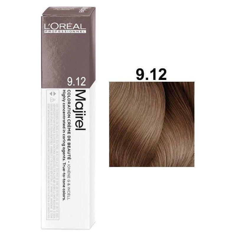 Majirel L'Oreal Professionnel Majirel Permanent Creme Color 9.12 Hair Color Dim Gray